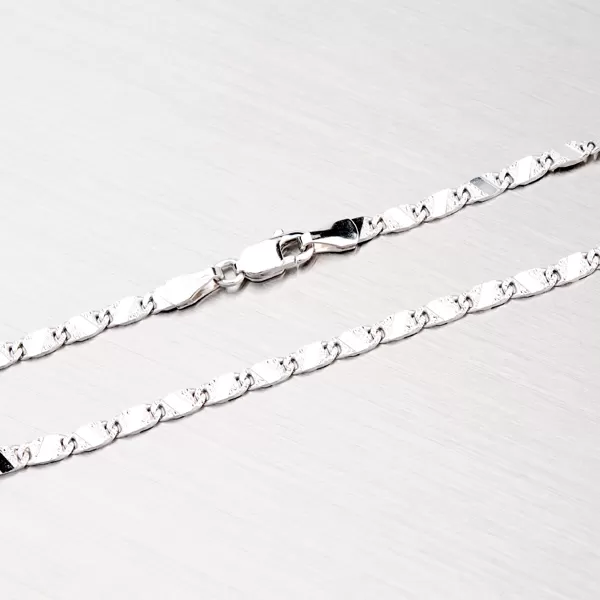 Úchvatný náramok z bieleho zlata 44-1278