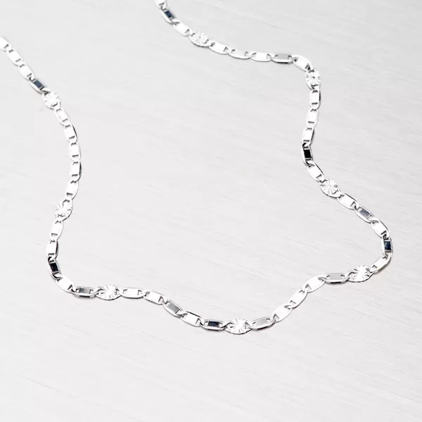 Náramok z bieleho zlata 44-1388