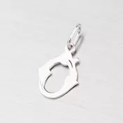 Zlatý prívesok - písmenko O 2-4003-O