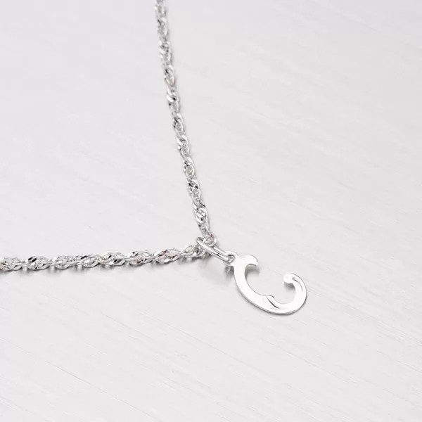 Zlatý prívesok - písmenko C 2-4003-C