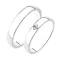 Snubné prstene striebro 925 zirkón 0.025 ct SP-204-Ag