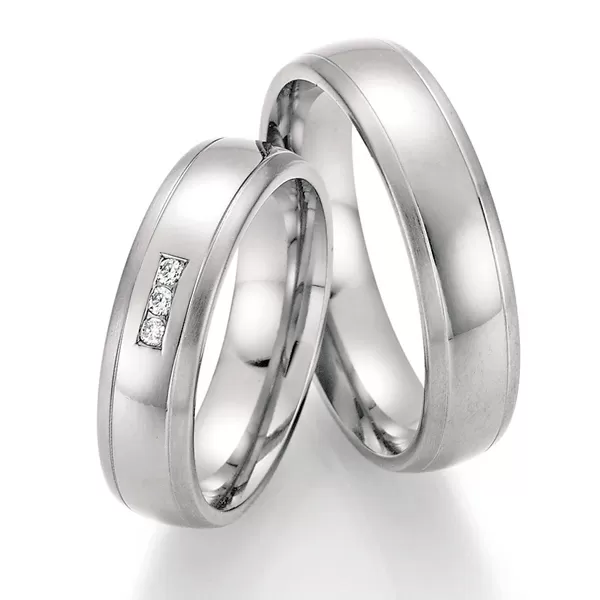 Titánové snubné prstene SP-20050