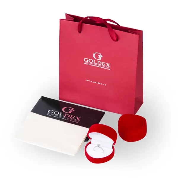 Zásnubný prsteň so zirkónom ZP-10770