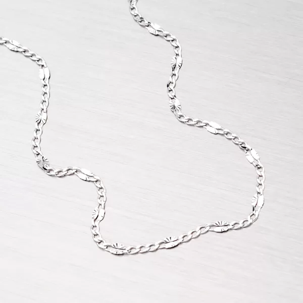 Jemný náramok z bieleho zlata 44-1261