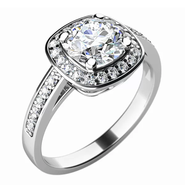 Zásnubný prsteň so zirkónmi ZP-10766