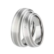 Titánové snubné prstene TS-88002