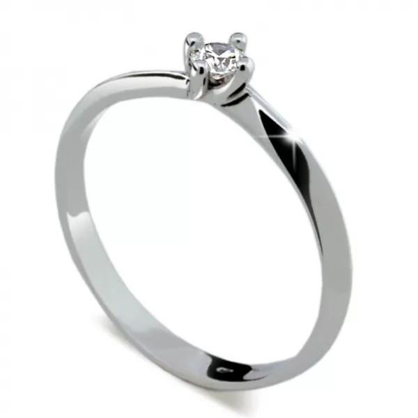 Dámsky prsteň s diamantom DF1907