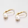 Zlaté náušnice s perlou 353P-120184