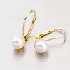 Zlaté náušnice s perlou 353P-120184