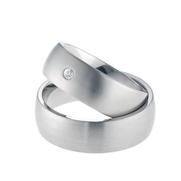 Titánové snubné prstene TR-88010
