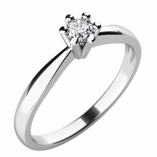 Zásnubný prsteň s diamantom ZP-10756D