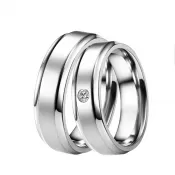 Oceľové snubné prstene ST-88004