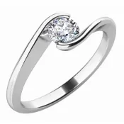 Zásnubný prsteň s diamantom ZP-10743D