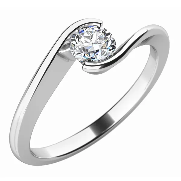 Zásnubný prsteň s diamantom ZP-10743D
