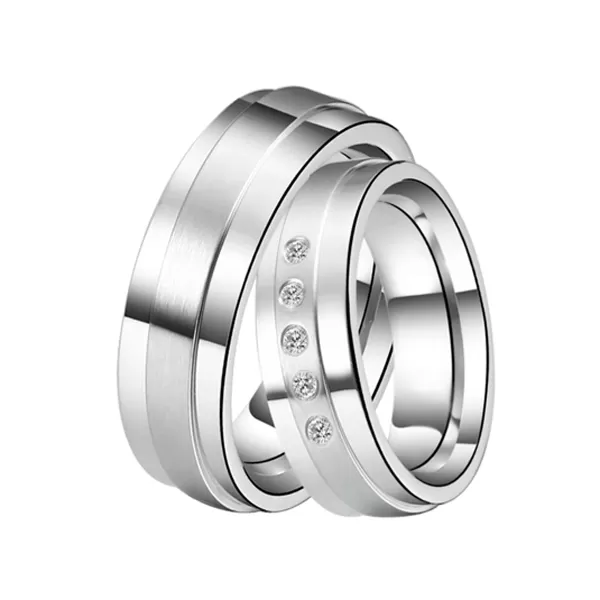 Snubné prstene oceľové ST-88083