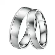 Oceľové snubné prstene ST-88038
