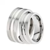 Titánové snubné prstene TR-88003