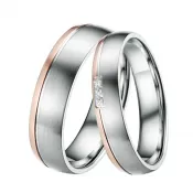 Oceľové snubné prstene ST-88048