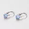 Detské náušnice s modrými zirkónmi 52DN-2744BM