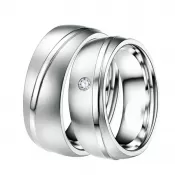 Oceľové snubné prstene ST-88027