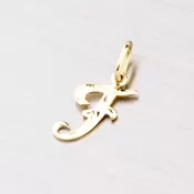 Zlatý prívesok - písmenko F 2-4002-F