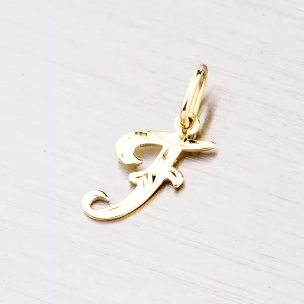 Zlatý prívesok - písmenko F 2-4002-F