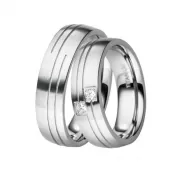 Titánové snubné prstene TR-88025