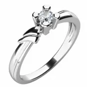 Zásnubný prsteň s diamantom ZP-10754D