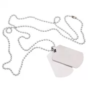 Oceľová retiazka s príveskom 231124