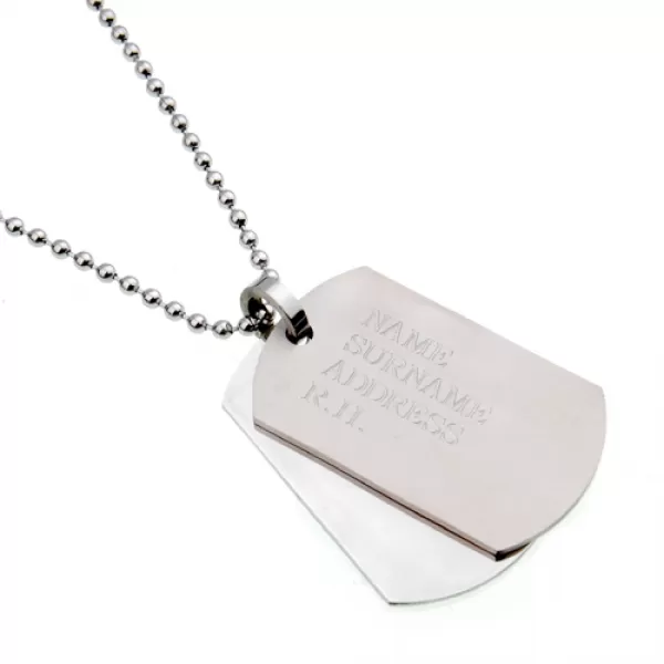 Oceľová retiazka s príveskom 231124