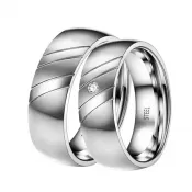 Oceľové snubné prstene ST-88051