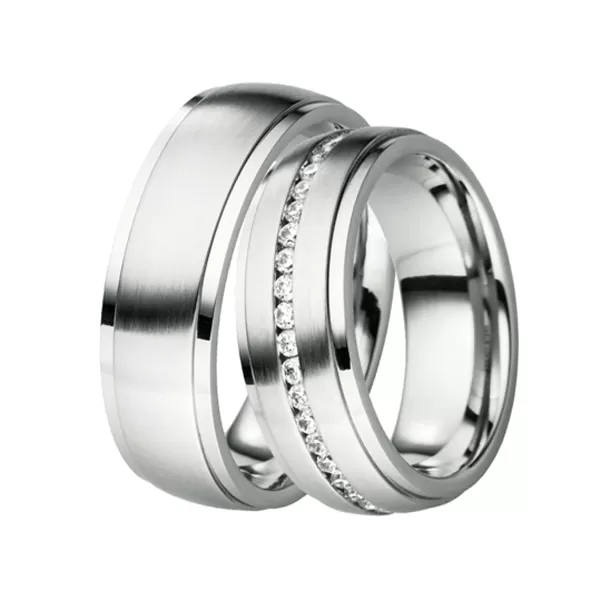 Oceľové snubné prstene ST-88073