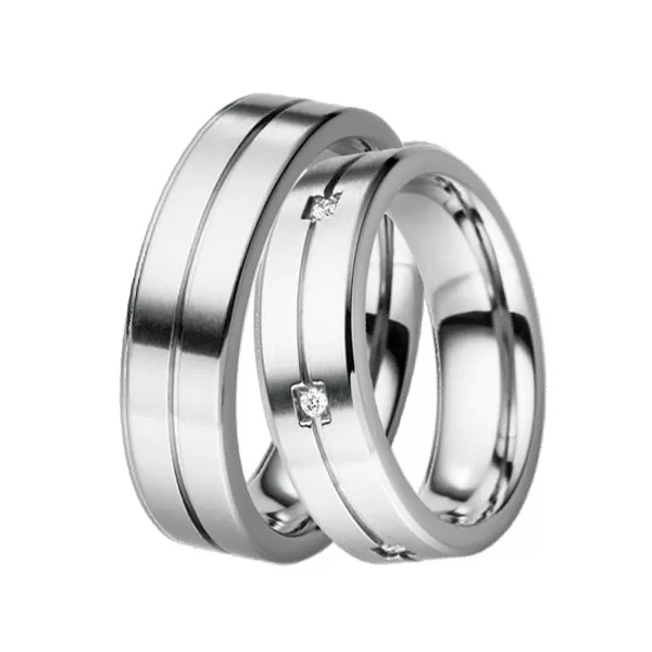 Titánové snubné prstene TR-88023
