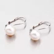 Náušnice s perlou 358-0185