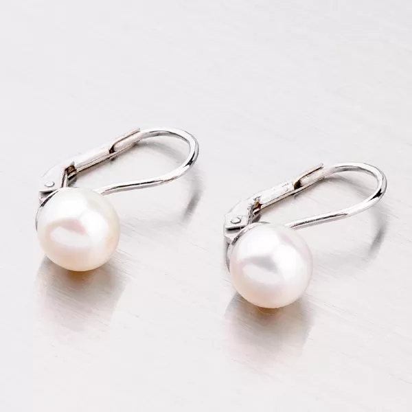 Náušnice s perlou 358-0185