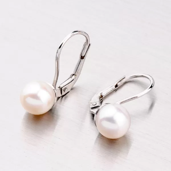 Náušnice s perlou 358-0185