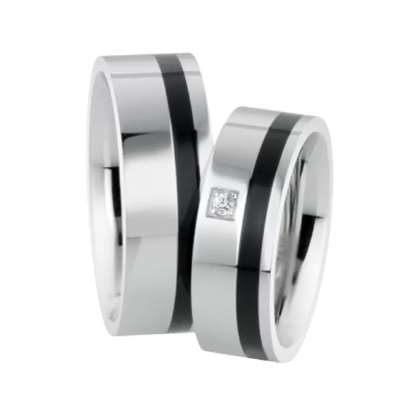 Oceľové snubné prstene ST-88070