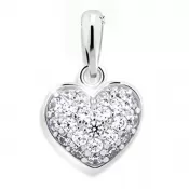 Zlatý prívesok srdca DZ2409W