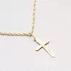 Zlatý gravírovaný krížik 322-0100