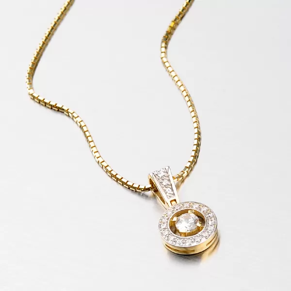 Prívesok zo žltého zlata DZ1978ZL