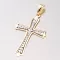 Zlatý gravírovaný krížik 43-2084