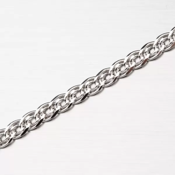 Strieborná retiazka Grand s rhodiovaním CHRS-NONNA-080