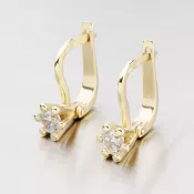 Náušnice zo žltého zlata GZ1965Z