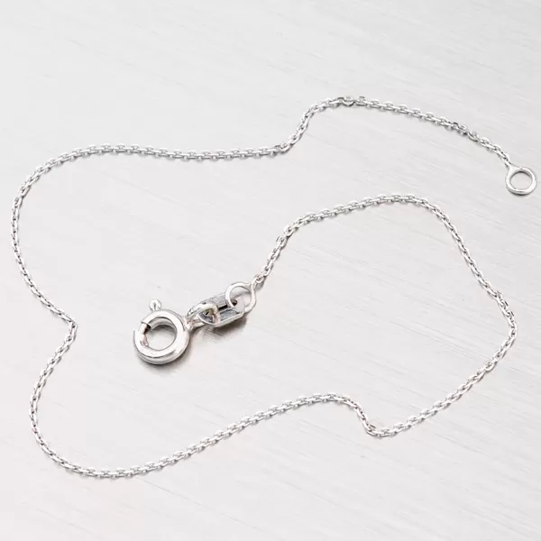 Náramok Anker z bieleho zlata 44-1394