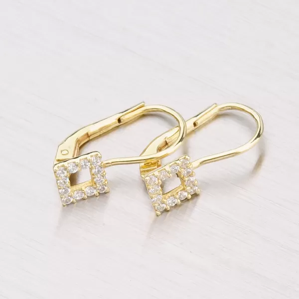 Náušnice so zirkónmi 353P-120191