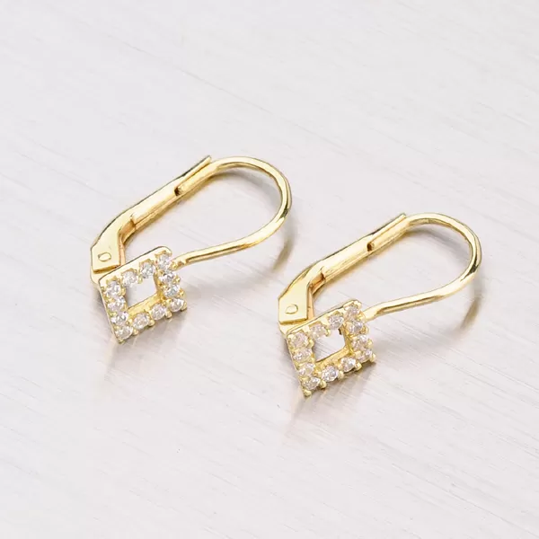 Náušnice so zirkónmi 353P-120191