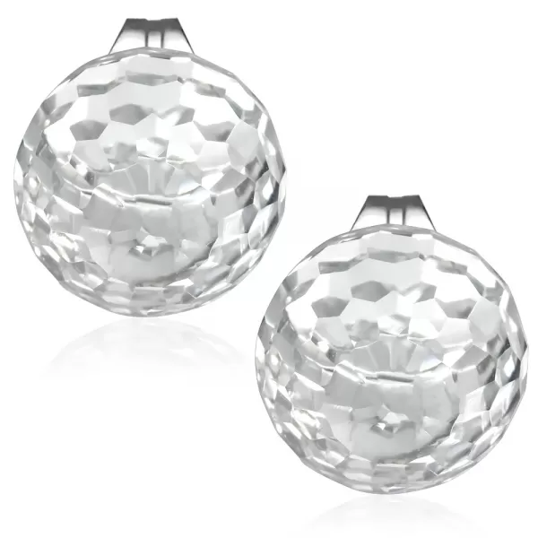 Oceľové kôstky s kryštálom GECJ081