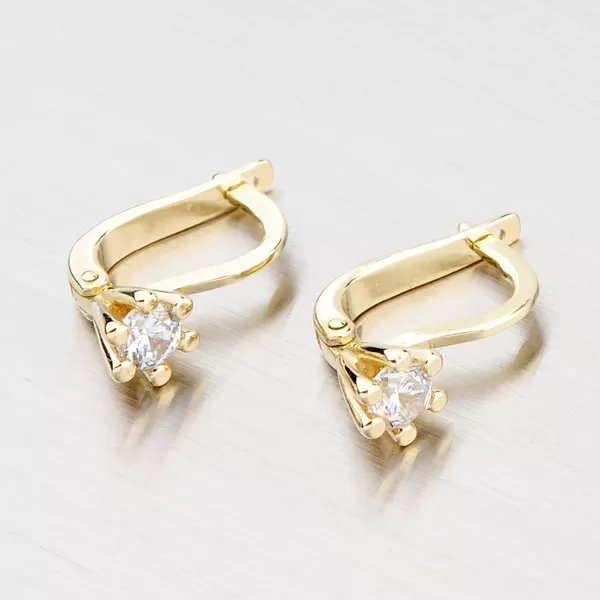 Náušnice zo žltého zlata GZ1965Z