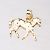Zlatý prívesok - kôň 43-21176