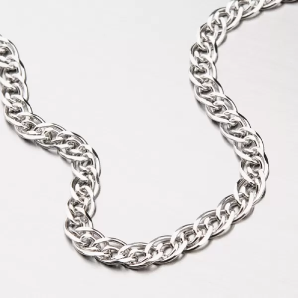 Strieborná retiazka Grand s rhodiovaním CHRS-NONNA-080